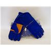 Image 1 : 6 PAIRS OF WELDING GLOVES ONE SIZE FITS MOST