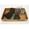 Image 1 : LOT OF ASSORTED CUTTING AND GRINDING WHEELS