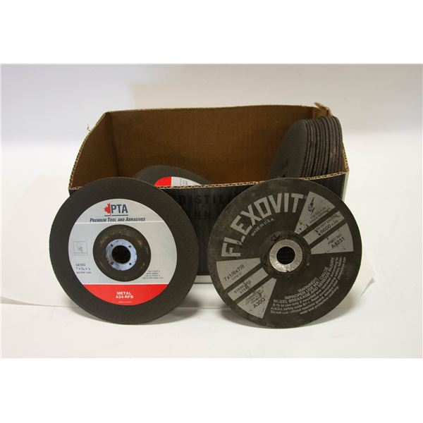 LOT OF 7 X 1 8 X 7 8 CUTTING WHEELS lot-of-7-x-1-8-x-7-8-cutting-wheels