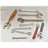 Image 1 : FLAT OF ADJUSTABLE WRENCHES AND OTHER WRENCHES
