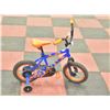 Image 1 : TODDLERS MOON RIDER BIKE WITH TRAINING WHEELS