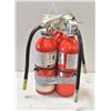 LOT OF 3 NEW CHARGED FIRE EXTINGUISHERS