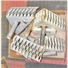 Image 1 : 4PCS METAL GRATED WHEEL CHOCK