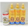 Image 1 : 3 BOTTLES OF BURT BEES DETANGLING SPRAY FOR DOGS