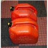 Image 1 : TWO 20 LITRE GASOLINE CONTAINERS