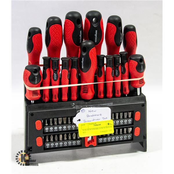 NEW BENCHMARK SCREWDRIVER SET