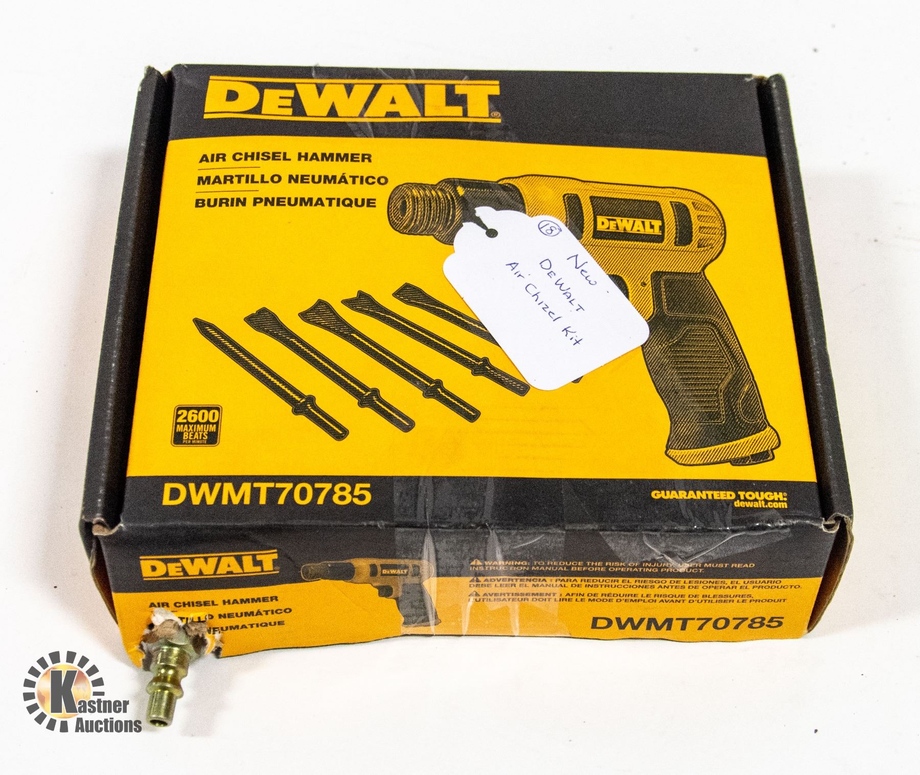 NEW DEWALT AIR CHISEL KIT