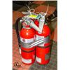 Image 1 : LOT OF 3 NEW CHARGED FIRE EXTINGUISHERS