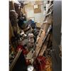 Image 3 : CONTENTS OF OF MAINTENANCE ROOM INCLUDING ALUMINUM LADDER, ASSORTED POWER TOOLS, ASSORTED HAND