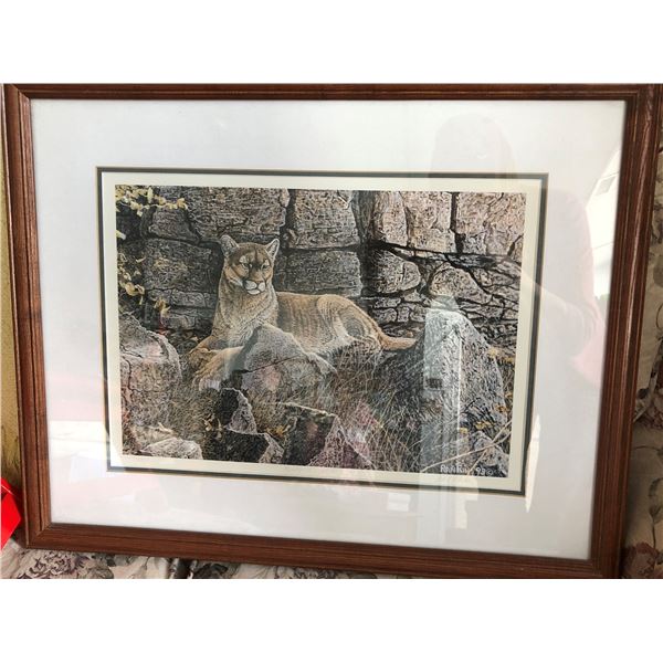 Paul Rankin 26'' x 11'' “Restful Watch” 1993