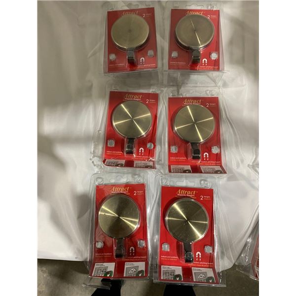 Attract Magnetic Door Hangers - Gold Lot of 6