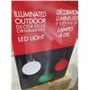 Image 2 : NEW LED "ROUND" Illuminated Outdoor 5 inch Battery Operated Hanging Bulbs - Case lot of 12