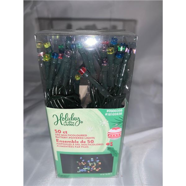 Holiday Living 50 Count LED Battery Powered Lights