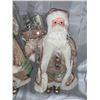 Image 2 : Lot of 2 Holiday Living Pink Satin & Ceramic Santas 18" tall