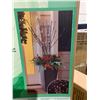 Image 2 : Holiday Living 50" LED Pre-Lit Potted Pine & Twig Arrangement - Lot of 1