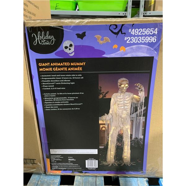 Holiday Living Giant Animated Mummy 12 ft Tall Light Up