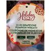 Image 2 : 22" Holiday Living Grapevine Pumpkin Wealth
