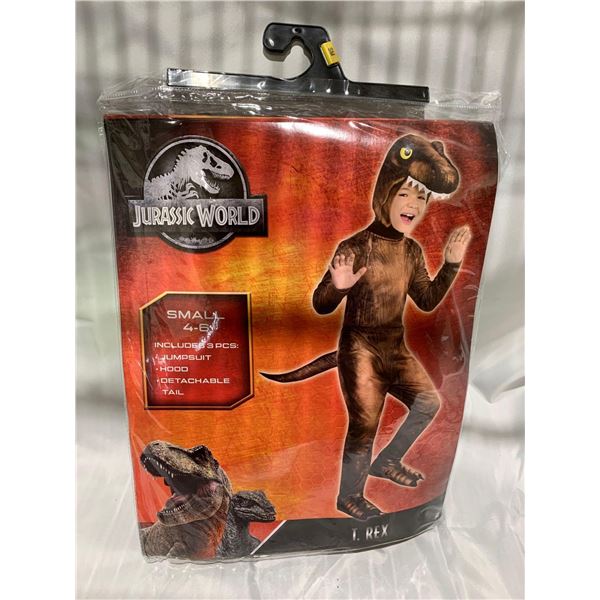 Jurassic World Childs SMALL 4-6 T.REX Costume