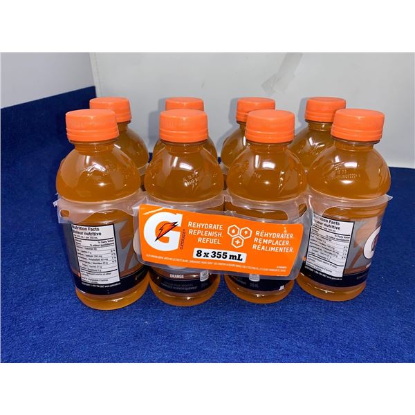Gatorade Orange Hydration Beverage (8 x 355ml)