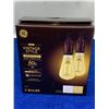 Image 1 : GE Vintage Style Amber Glass Bulbs (2 x 60w)
