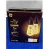Image 1 : GE Vintage Style Amber Glass Bulbs (2 x 60w)