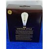 Image 2 : GE Vintage Style Amber Glass Bulbs (2 x 60w)