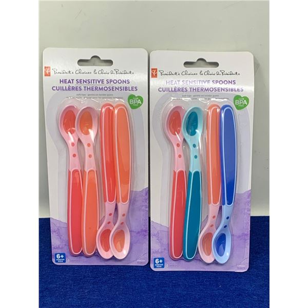 Heat Sensitvie Spoons (2 x 4)