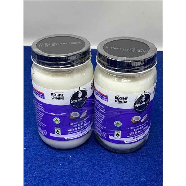 Spectrum Organic Coconut Oil Refined (2 x 414ml)