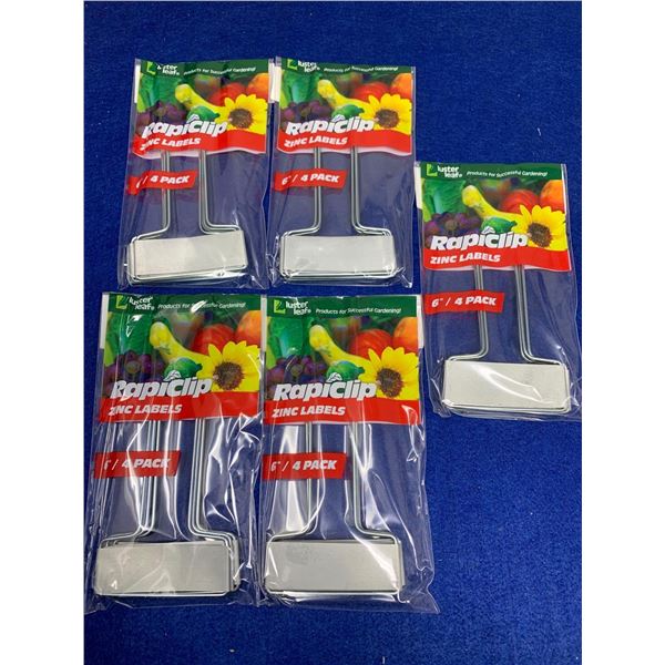 RapiClip Zinc Labels (6in x 5 x 4)