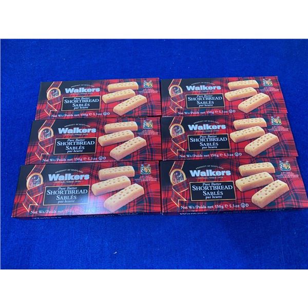 Walkers Shortbread Cookies (6 x 150g)