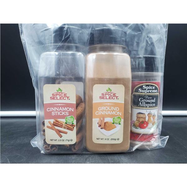 Lot of Assorted Spices