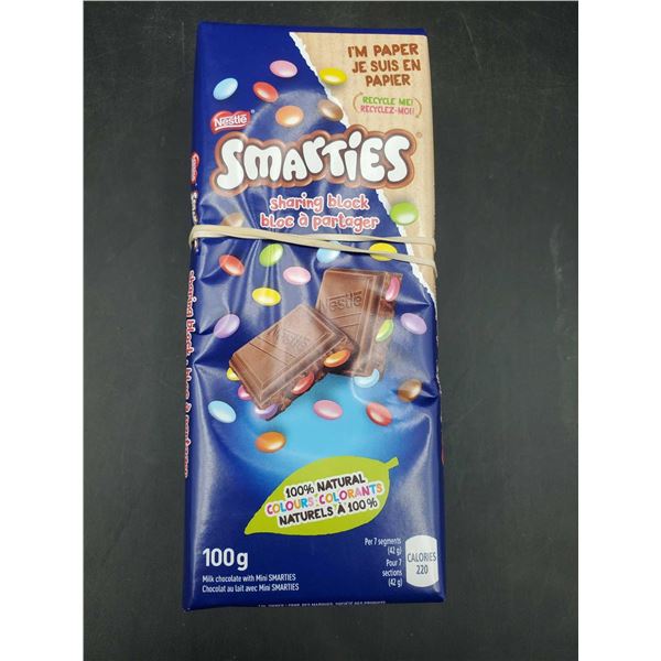Smarties Candy Bars (100g x 6)