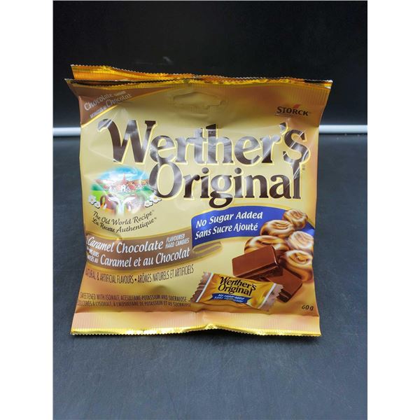 Werther's Original Caramel Chocolate- No Sugar Added (60 g x 6)