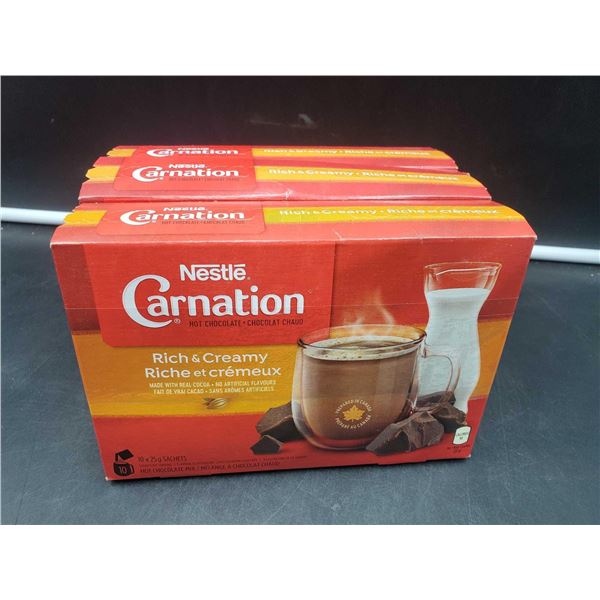 Nestle Carnation Rich & Creamy Hot Chocolate Mix (3 x 10 x 25g)