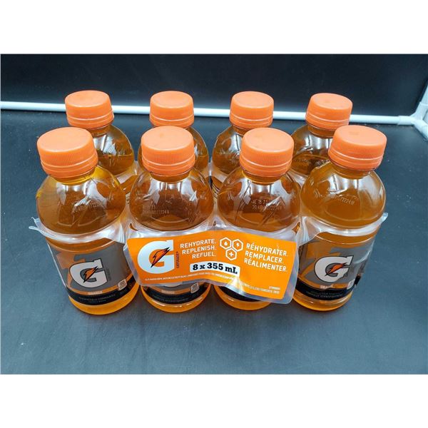 Gatorade Orange Ectrolyte Hydration Beverage (8 x 355ml)