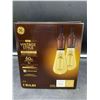 Image 1 : GE LED Vintage Style with Amber Glass (2 x 60w)