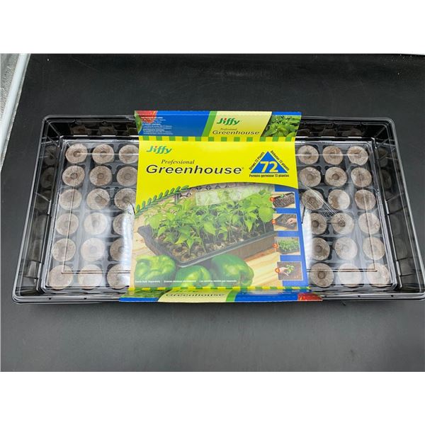 Jiffy with Professional Greenhouse 72 Plant Pods