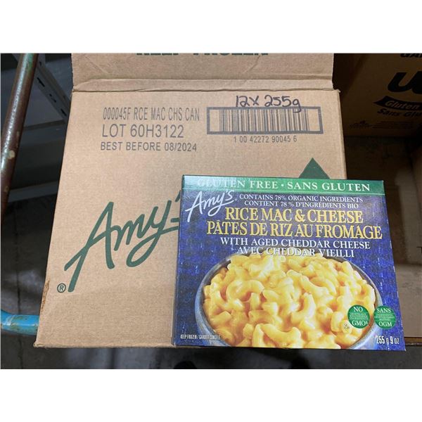 Amy's Gluten Free Rice Mac & Cheese 12x255g