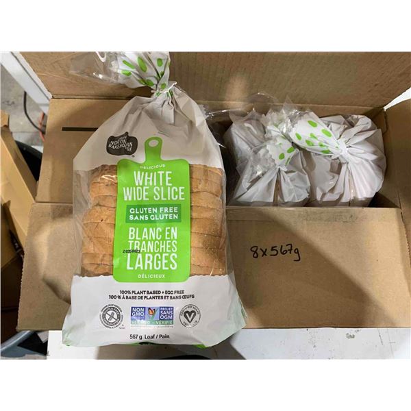 Delicious White Wide Slice, Gluten Free Bread 6x567g