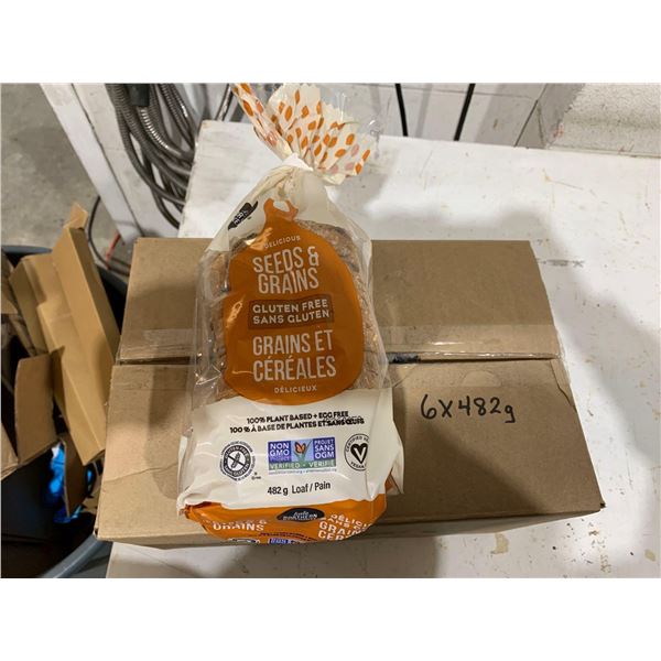 Delicious Seeds & Grains Gluten Free Bread 6x482g