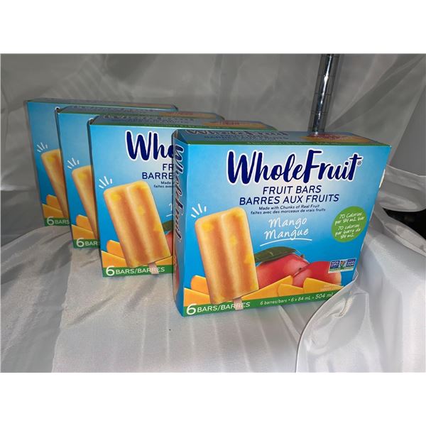Whole Fruit Frozen Fruit Bars Mango 4 x's (6x48ml)