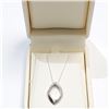 Image 4 : Silver Diamond Necklace (~Size 0) (~length 0 inches), Suggested Retail Value $100
