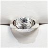 Image 1 : Silver Cubic Zirconia Ring (~Size 0) (~length 0 inches), Suggested Retail Value $60