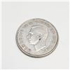 Image 1 : Silver 1945 Canadian 50 Cent Coin (~Size 0) (~length 0 inches) (~weight 11.5g), Suggested Retail Val