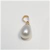 Image 1 : 14K Yellow Gold Fresh Water Pearl Pendant (~Size 0) (~length 0 inches), Suggested Retail Value $80