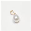Image 3 : 14K Yellow Gold Fresh Water Pearl Pendant (~Size 0) (~length 0 inches), Suggested Retail Value $80