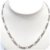 Image 1 : Silver 18" Rhodium Plated Necklace (~Size 0) (~length 0 inches) (~weight 22.6g), Suggested Retail Va