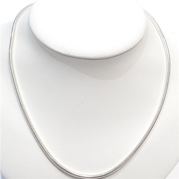 Silver 16" 14.8G Necklace (~Size 0) (~length 0 inches), Suggested Retail Value $220