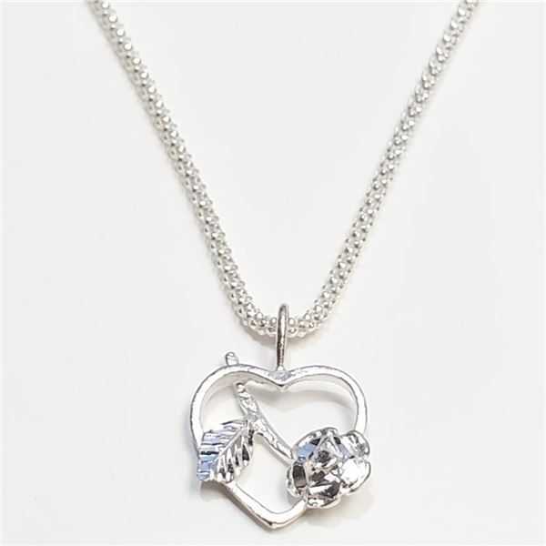 Silver 16" Necklace (~Size 0) (~length 0 inches), Suggested Retail Value $100