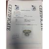 Image 4 : Ladies Natural Diamond 1.0 Carat Irregular Cut Solitaire 14K & 925 Silver with Certificate Value $24
